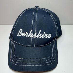 Berkshire BRK Navy baseball cap with white stitching - Adjustable